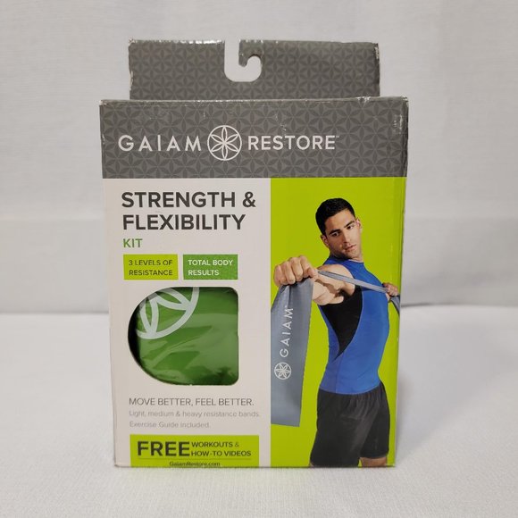 GAIAM Other Gaiam Restore Strength Flexibility Kit 3 Resistance